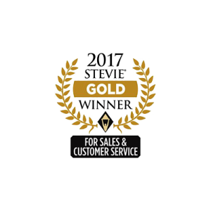 2017 Stevies Award - Gold - Sales and Customer Service
